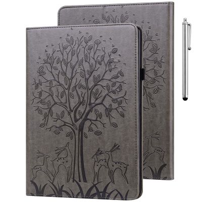 ALILANG Case for Lenovo Tab P11 Pro 11.2" Gen 2 Case 2022 (TB-132FU/TB-138FC), PU Leather Card Slot Shockproof Smart Cover for Tablet Lenovo Tab P11 Pro 2nd Generation Case-Gray