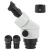 JUIYU Microscope Accessories Kit Binocular Microscope Magnification Continuous Zoom 7X-45X Stereo Microscope Head Microscope Slides (Color : with 0.5X B) view 1