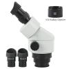 JUIYU Microscope Accessories Kit Binocular Microscope Magnification Continuous Zoom 7X-45X Stereo Microscope Head Microscope Slides (Color : with 0.5X B) view 2