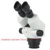JUIYU Microscope Accessories Kit Binocular Microscope Magnification Continuous Zoom 7X-45X Stereo Microscope Head Microscope Slides (Color : with 0.5X B) view 4