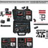 Lekufee Portable Waterproof Hard Case Compatible with Insta360 ONE RS/Insta360 ONE R Action Camera and Accessories (Case Only) view 2