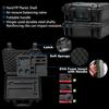 Lekufee Portable Waterproof Hard Case Compatible with Insta360 ONE RS/Insta360 ONE R Action Camera and Accessories (Case Only) view 3