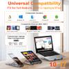 Mukiya USB C Laptop Docking Station Stand, Dock Tablet Stand, 8 in 1 USB C Hub with 4K HDMI, 2 USB 3.0, PD 100W, Universal Dock Station for MacBook Pro/Air/Dell/HP/Surface/Lenovo, Plug and Play view 2