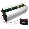 HAIZON 3000W Power Inverter DC 12V/24V to 110V/220V AC Car Charger Converter with 2 AC Outlets Car Adapter (Color : 24V, Size : 220V) view 1