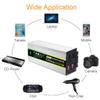 HAIZON 3000W Power Inverter DC 12V/24V to 110V/220V AC Car Charger Converter with 2 AC Outlets Car Adapter (Color : 24V, Size : 220V) view 4