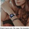 Silm Band Compatible with Fitbit Versa 4/Fitbit Sense 2 Band Cute Women, Bling Jewelry Metal Strap Replacement Compatible for Fitbit Sense/Versa 3 Women (Silver) view 3