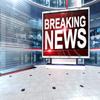 BELECO 15x8ft Fabric News Broadcast Backdrop Studio TV Breaking News Backdrop News Room Broadcasting Background Program Record News Report Conference Backdrop Journalist Newsman Portrait Photo Props view 1