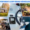 Waterproof Marine Digital Media Receiver: Bluetooth Boat Stereo for UTV ATV view 4