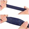 25Ft-1inch PET Expandable Braided Wire Sleeving,Wire Loom Cable Sleeve for TV,Computer,Home Theater,Automotive,Home Industrial,Electrical Wires,Chemical,Protect Cat from Chewing Cords,BlackBlue view 2