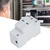 Photovoltaic whole house surge protector 275V 2p 100KA low voltage monitoring lightning arrester lighting protection device voltage lightning arrester distribution device distribution box(2p) view 4