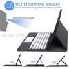 QYiiD Touchpad Keyboard Case for iPad Pro 12.9-inch 2017/2015 (Old Model, 2nd & 1st Generation), Leather Stand Cover with Upper Pencil Holder, Magnetic Detachable Wireless Bluetooth Keyboard, Black view 3