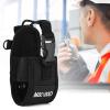 ASHATA Universal Walkie Talkie Protective Bag with Adjustable Shoulder Strap, Portable Holder Case Pouch for for for Two-Way Radio view 2