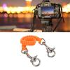 Alomejor Diving Camera Tray Handle Rope, Stainless Steel, 304 Bow Buckle, 360 Rotation, for Underwater Photography, 5.9oz view 3