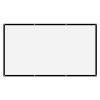 Leinwand Beamer Folie,Projector Screen 120 Inches 16:9 Thicken Portable Non Crease Soft White Polyester Projector Curtain Projection Screen(120 inches) view 1