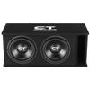 CT Sounds Dual 12 2600W Loaded Tropo Series Ported Car Subwoofer Box - TROPO-2X12D4 view 2