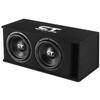 CT Sounds Dual 12 2600W Loaded Tropo Series Ported Car Subwoofer Box - TROPO-2X12D4 view 3