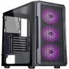 Gaming Computer Desktop Custom Gaming PC RGB Fast System 4.4 GHZ 16GB DDR4 RAM AMD RYZEN 5 Radeon Graphics 1TB SSD WiFi Windows 10 Pro System view 3