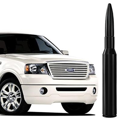 4 Inch Short Aluminum Antenna for Ford F-150 (1997-2008), Ford F150 Antenna Replacement Mast