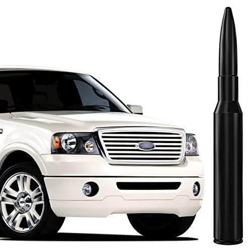 4 Inch Short Aluminum Antenna for Ford F-150 (1997-2008), Ford F150 Antenna Replacement Mast