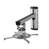 DYPASA Projector Mount Aluminum Alloy 360 Projector Wall Mount Full Motion Retractable Universal Projector Hanger Bracket Ceiling Mount with Tray (Color : Silver) view 1