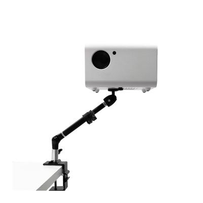 DYPASA Projector Mount Adjustable Universal Bedside Projector Bracket Weight Bearing for 5kg Home Bedside Telescoping Multifunctional Ceiling Mount with Tray