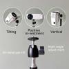 DYPASA Projector Mount Adjustable Universal Bedside Projector Bracket Weight Bearing for 5kg Home Bedside Telescoping Multifunctional Ceiling Mount with Tray view 3