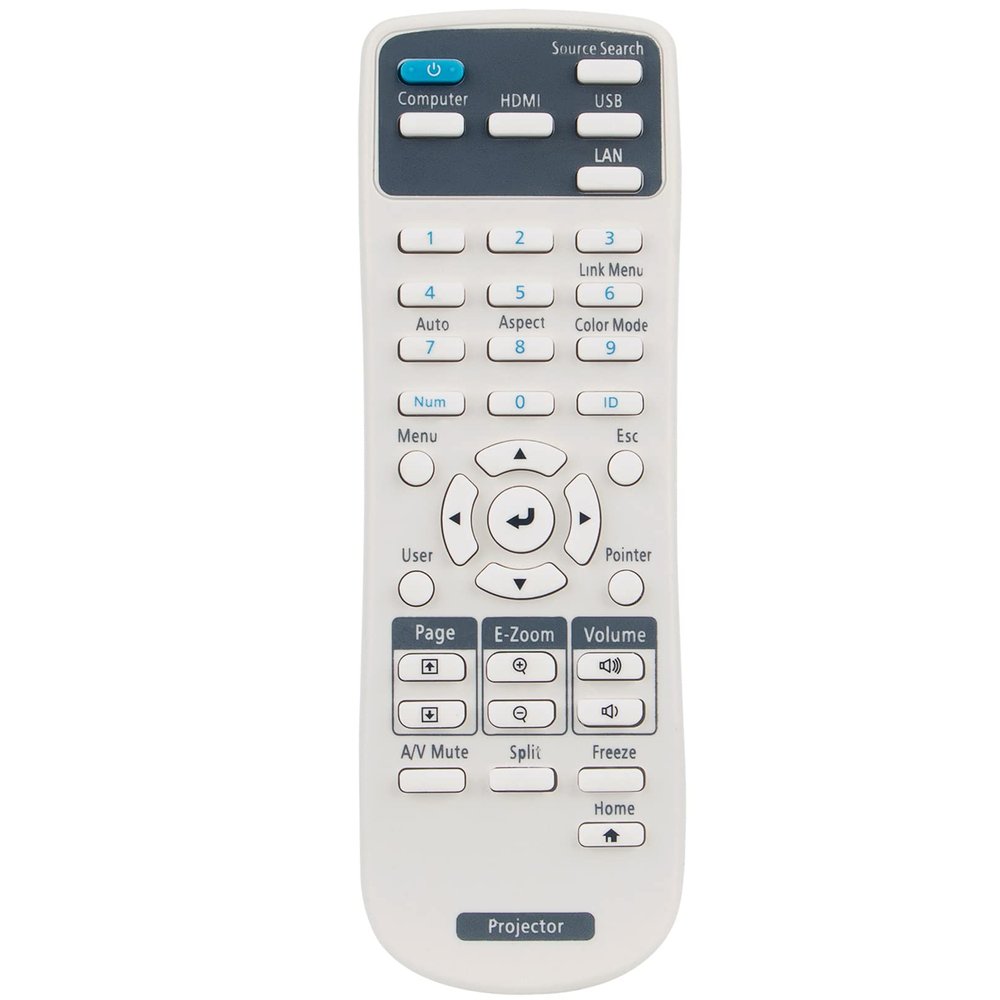 218906000 Replacement Remote Control Commander fit for Epson 3LCD Laser Projector PowerLite L400U PowerLite L500W/PowerLite L510U/PowerLite L610/PowerLite L610U/PowerLite L610W/PowerLite L615U