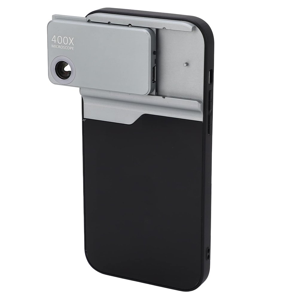 Microscope Lens for Phone, 400x Microscope Lens Mini Design All Included for iPhone 14 Pro