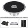 Disc Stabilizer,New Black Record Weight Clamp Turntables Metal Disc Stabilizer Silver view 2