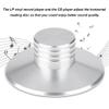 Disc Stabilizer,New Black Record Weight Clamp Turntables Metal Disc Stabilizer Silver view 3