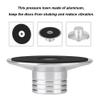 Disc Stabilizer,New Black Record Weight Clamp Turntables Metal Disc Stabilizer Silver view 4
