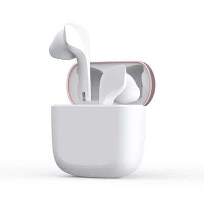 ICESOMNUS Sabbat JetPods Wireless Bluetooth 5.2 Headset 2023 Sound Quality Sports in-Ear Suitable for iOS and Android(Ivory White)