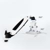 Projector Mount DL-PR03W Universal Projector Wall Mounted Gas Spring Full Motion 2-7kg Projector Holder with Hook Tray and 1/4inch Screw Ceiling Mount with Tray (Color : 1) view 2