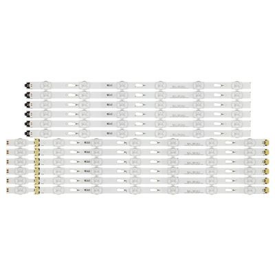 12pcs LED Backlight Strip Compatible with Samsung UE50JU6400U UE50JU6500 UE50JU6400 UN50JU6500 V5DU-500DCA-R1 500DCB BN96-34795A 34796A