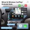 [2G+32G] Car Radio for Toyota Vios Yaris 2007-2012, 9 inch Android 11 Touch Screen Stereo, Carplay/Android Auto/Mirror Link/1080P/SWC/Bluetooth/WiFi +AHD Backup Camera+MIC view 4