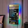 Personalised Name Affirmation Mirror Neon Sign, Custom Acrylic Positive Affirmations Wall for Kids Affirmations Hanging, Men Women Kids Inspirational Inspirational Positive Quotes Sayings Wall Decor view 1