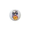 Baby Rattle Toy from Children by GE Stained Glass-look Series - Decorative Ceramic Dresser Drawer Pulls Cabinet Cupboard Knobs view 1