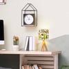 Tripod Bedside Desk Table Lamp Forest Animal Clipart Cute Raccoon Nightstand Lamp with Linen Fabric Shade for Nursery Bedroom Living Room Kids Room view 4