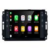 GOJOHO Andriod 13 Radio for Jeep Wrangler Patriot Compass JK Grand Cherokee Dodge Ram Chrysler Stereo Upgrade 7 Inch Touchscreen Built-in Bluetooth with CarPlay Android Auto Free Backup Camera view 1