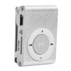 Portable Mini MP3 Music Player with LCD Screen, Sports Back Clip, Memory Card Support, Silver, Digital Music Player for Adult Student view 1