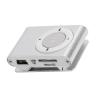 Portable Mini MP3 Music Player with LCD Screen, Sports Back Clip, Memory Card Support, Silver, Digital Music Player for Adult Student view 2