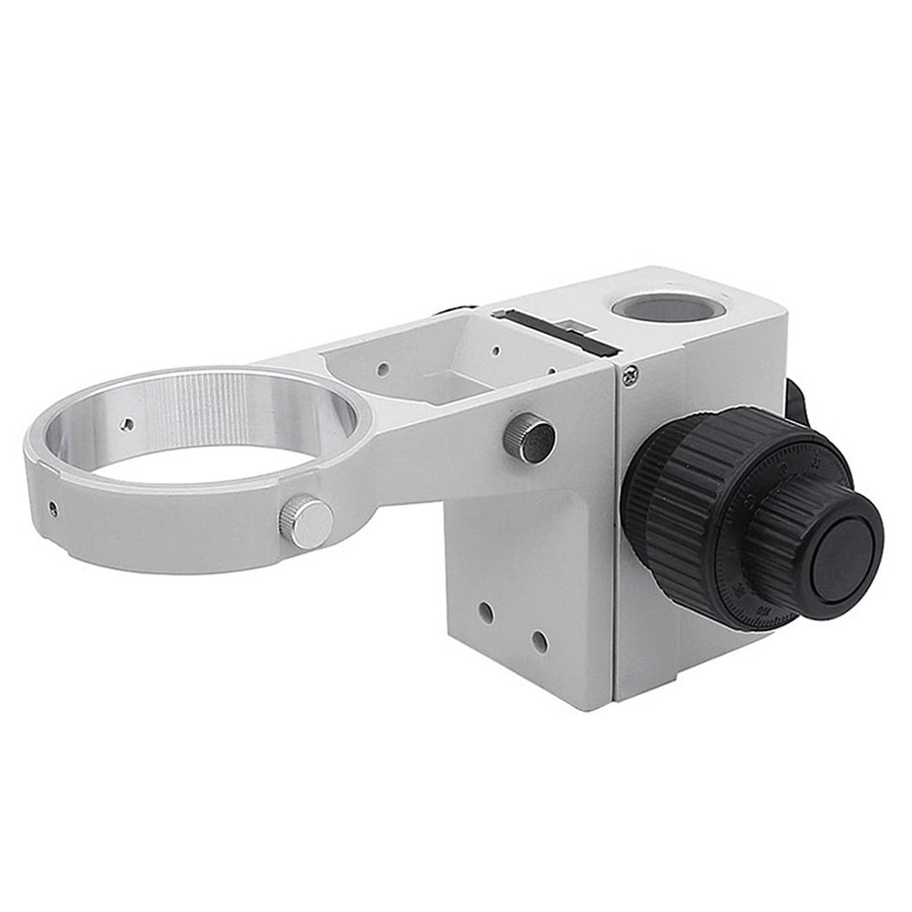 Microscope Accessories Kit 32mm/25mm Microscope Focusing Arm Zoom Stereo Microscope Arm Coaxial Coarse and Fine Focusing Arm Coarse Focus Adjustment 76mm E Arm Ring Holder Microscope Slides ( Color :