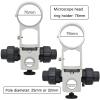 Microscope Accessories Kit 32mm/25mm Microscope Focusing Arm Zoom Stereo Microscope Arm Coaxial Coarse and Fine Focusing Arm Coarse Focus Adjustment 76mm E Arm Ring Holder Microscope Slides ( Color : view 4