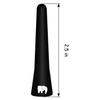 ONE250 2.5" inch Short Copper Core Antenna, Compatible with Chrysler - Chrysler 300, Chrysler 200, Town & Country, PT Cruiser, Sebring, Crossfire - Designed for Optimized FM/AM Reception (Black) view 2