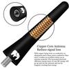 ONE250 2.5" inch Short Copper Core Antenna, Compatible with Chrysler - Chrysler 300, Chrysler 200, Town & Country, PT Cruiser, Sebring, Crossfire - Designed for Optimized FM/AM Reception (Black) view 3