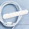 Mobestech 2pcs Adhesive Cable Clip Holders for Desk Organization for Tidy Cables Office and Car Easy to Install Slots view 2