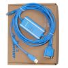 1747-UIC Compatible USB Interface A-B SLC Series PLC Programming Communication Interface Cable, RS232 DH-485 Interface Blue opto-Isolated chip view 1