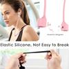 5 PackUltra Strong Magnetic Straps Anti-Lost Cord,Silicone Sports Lanyard and Ear Hook - 5 Anti Lost Straps + 1 Pair EarHook view 3