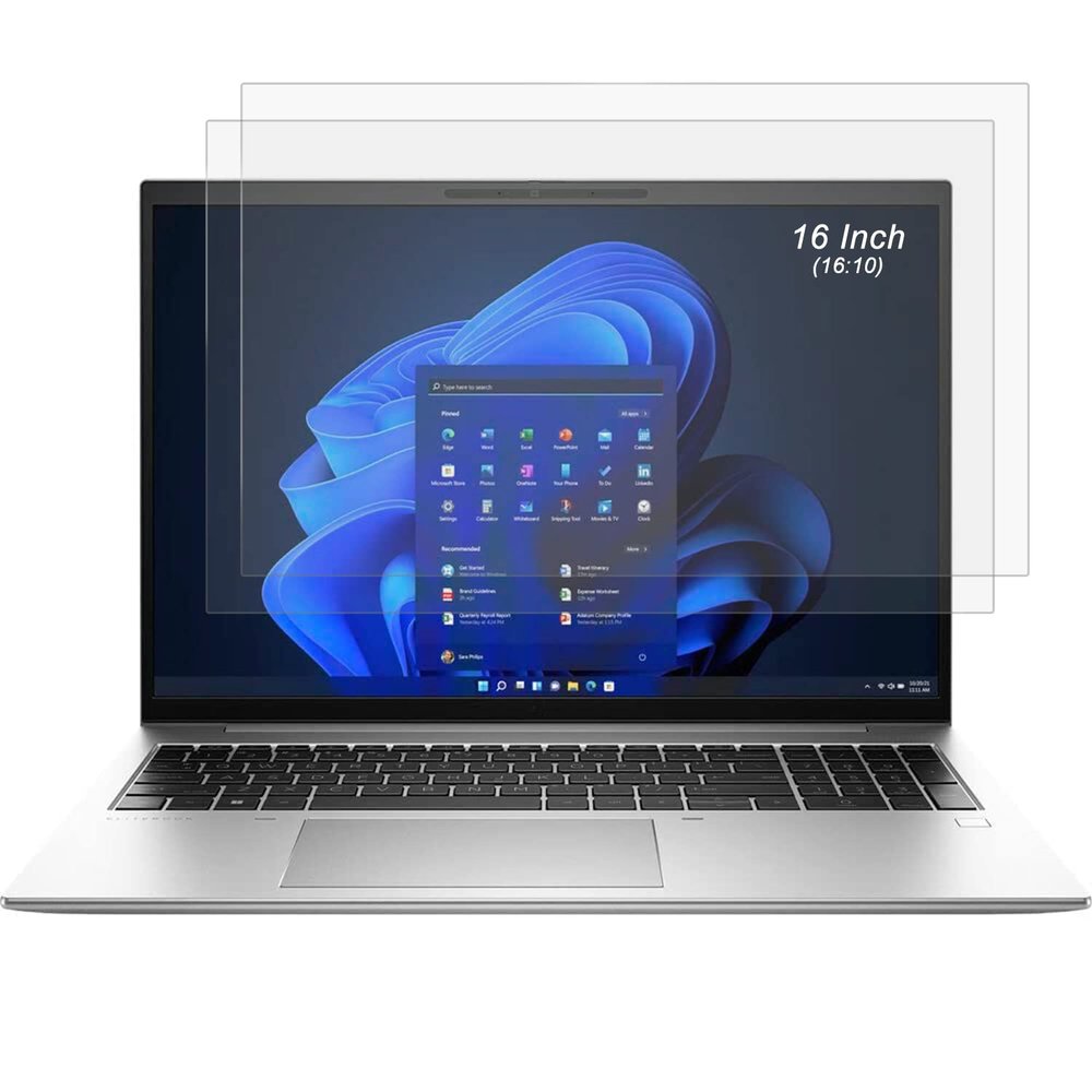UUONDO 2 PACK Anti Glare Screen Protector for 16" Lenovo ThinkPad E16 Business Laptop, 2023 2022 ThinkPad E16 Gen 1 Business Laptop, ThinkPad T16 P16 Z16 16 Inch Laptop, Anti Fingerprint, Matte Film