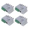 Nicfaky 4X UTP 4 Channel Passive Video Balun Transceiver view 1